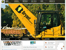 Tablet Screenshot of bryantindustries.net